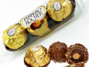 CHOCOLATE FERRERO DE 3 UNIDADES