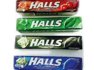 HALLS  BARRA SURTIDOX12