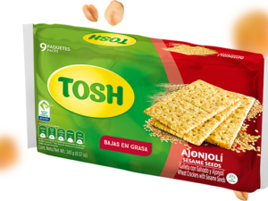 GALLETA TOSH AJONJOLI X9