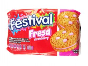 GALLETAS FESTIVAL FRESA12 x4 und