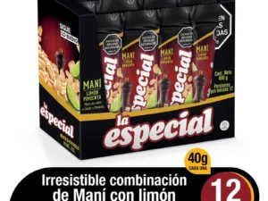 MANI LA ESPECIAL LIMÓN & PIMIENTA X 12UND 35G (8280)