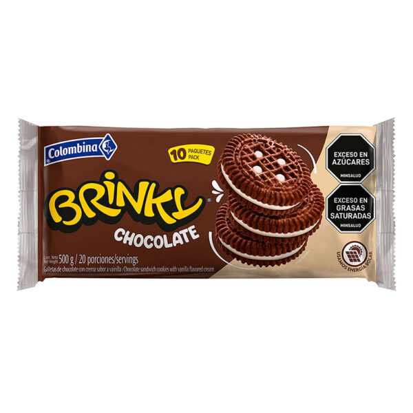 GALLETAS BRINKY CHOCOLATE X 10UND (11610)
