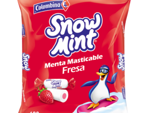 MENTAS SNOW MINT FRESA X 100 UND