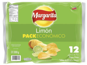 PAPAS MARGARITA LIMÓN X12 UND