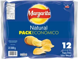 PAPAS MARGARITA NATURAL X12 UND