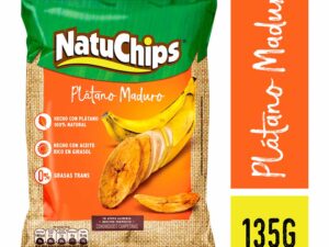 NATUCHIPS PLATANO MADURO 135G