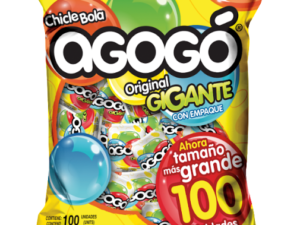 CHICLE AGOGO BOLA GIGANTE X100