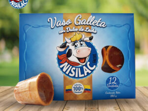 VASO GALLETA CON AREQUIPE X 12UND   (0356)