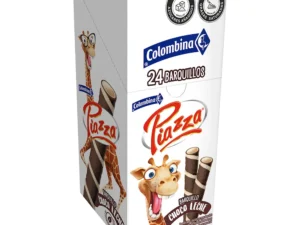 BARQUILLO PIAZZA JIRAFA CHOCOLECHE X 24UND (12455)