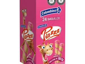 BARQUILLO PIAZZA JIRAFA FRESA X 24UND (7099)