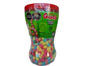 GOMA GRISSLY GUSANOS ACIDOS TARRO X 200UND