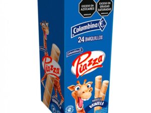 BARQUILLO JIRAFA PIAZZA VAINILLA X 24UND (N525)