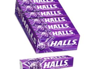 HALLS BARRA MORA AZUL X12 UND