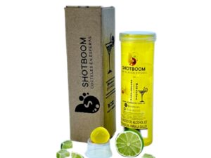 SHOT BOOM AGUARDIENTE – MARACUYA X 30 PERLAS