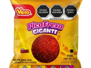 GOMA VERO PICA FRESA GIGANTE X 60 UND