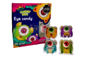 GOMA OJOS CANDY MONSTER X 30 UNIDADES