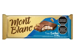 CHOCOLATINA MONT BLANC TRES LECHES X 80 G