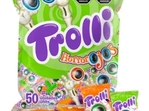 GOMA TROLLI HORROROJOS X 50 UND