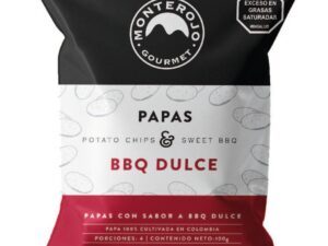 PAPAS MONTEROJO BBQ DULCE X 100 G