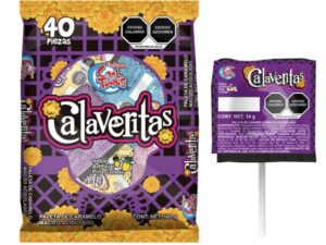 CHUPETA CALAVERITAS COOL TOONS X 40 UND