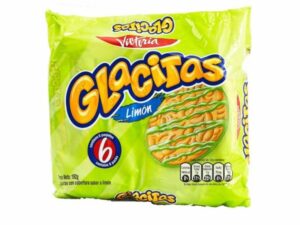 GALLETAS GLACITAS LIMON X6