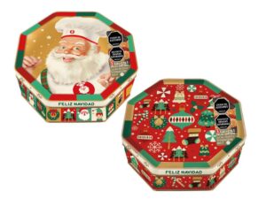 GALLETA NOEL NAVIDAD OCTAGONAL X 260 G