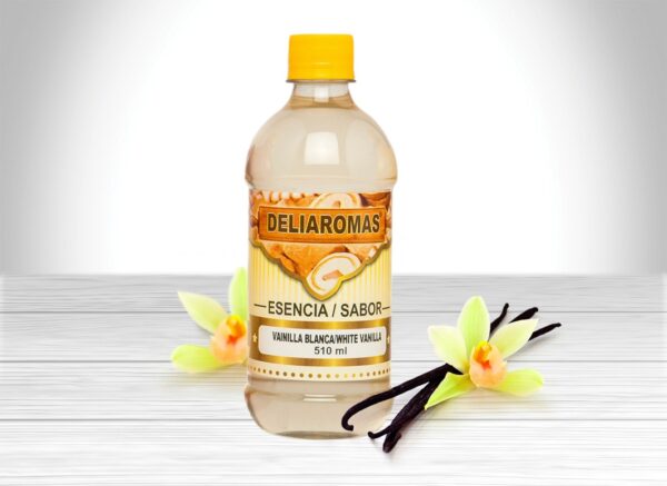 ESENCIA DE VAINILLA BLANCA X 500 ML