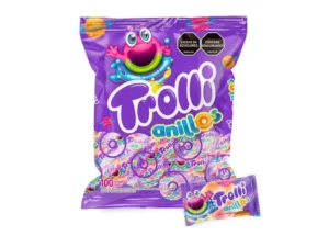 GOMA TROLLI ANILLOS 8 X 100 UND