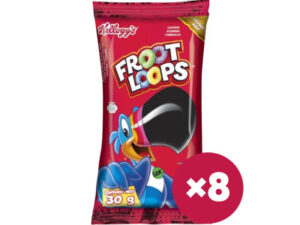 KELLOGS FROOT LOOPS 30G X 8 UND