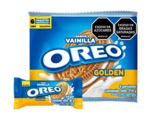 GALLETA OREO GOLDEN X 6 UND