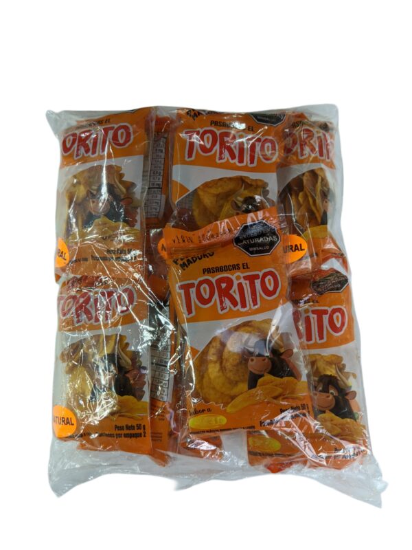 PLATANOS TORITO MADURO NARUTAL X12 UND