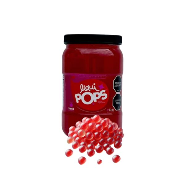 PERLAS LIQUI POPS FRESA X 1.1KG