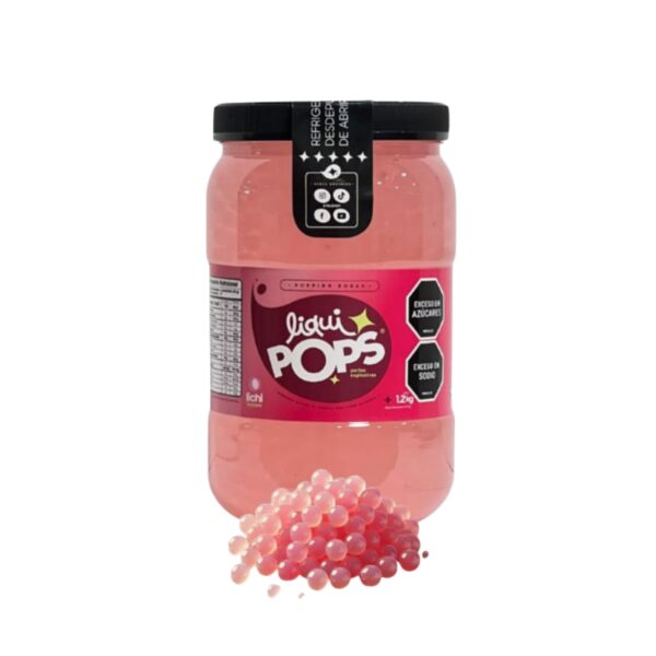 PERLAS LIQUI POPS LYCHE X 1.2KG