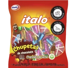 CHUPETA CHOCOLATE ITALO X 50UND