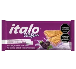 GALLETA ITALO WAFER MORA X 117 G