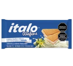 GALLETA ITALO WAFER VAINILLA  X 117 G