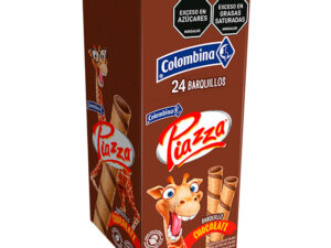 BARQUILLO PIAZZA JIRAFA CHOCOLATE X 24UND (11901)