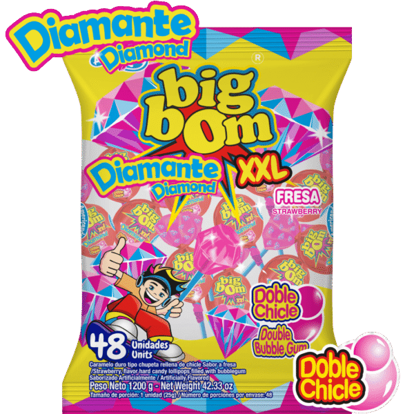 BIG BOM DIAMANTE XXL X48U