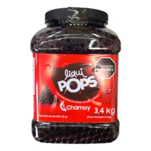 PERLAS LIQUI POPS CHAMOY X 3.4KG