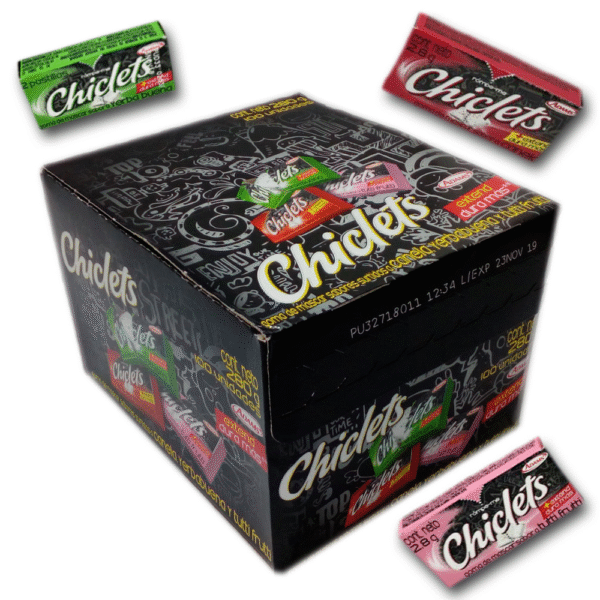 CHICLE ADAMS SURTIDO X100U