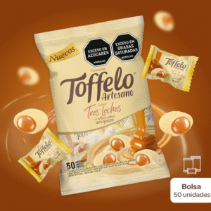 TOFFELO TRES LECHES X50 UNI