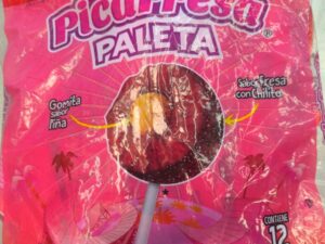 PALETA VERO PICA FRESA X12UND