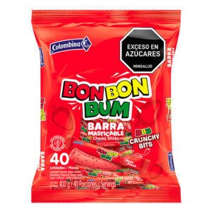 BON BON BUM BARRA CRUNCHY FRESA X40