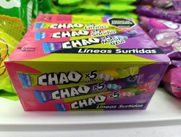 CHAO MENTA SURTIDO EN LINEA X 24UNI