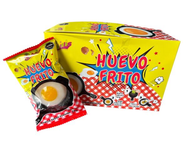 GOMA HUEVO FRITO X 12 UND