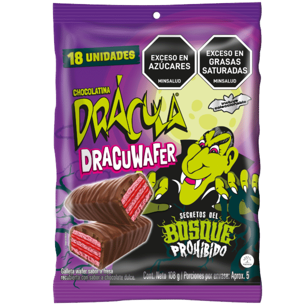 GALLETA DRACULA WAFER X 18UND (N90015)