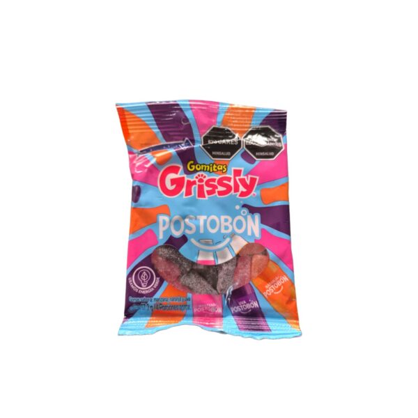 GOMA GRISSLY POSTOBON X 70G