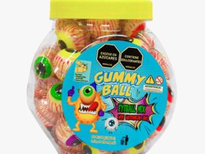 GOMA BOLA OJOS X 50UND