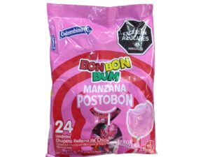 BON BON BUM MANZANA POSTOBON X24UND (260)