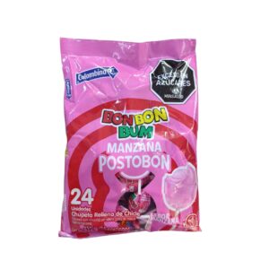 BON BON BUM MANZANA POSTOBON X24UND (260)